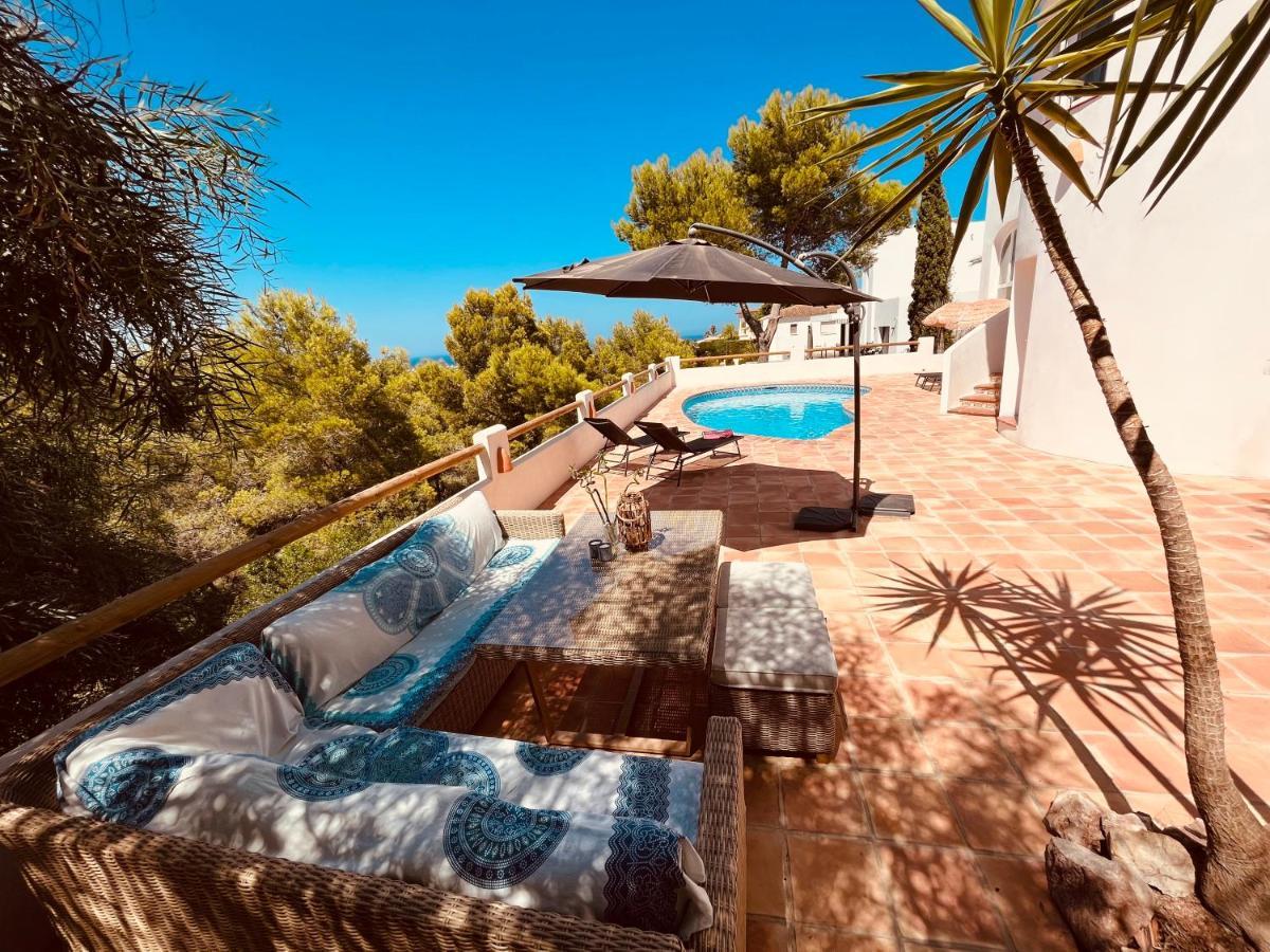Ibiza Dream Villa Denia, Seaview, Pool, Bbq, Airco, Wifi Exteriér fotografie