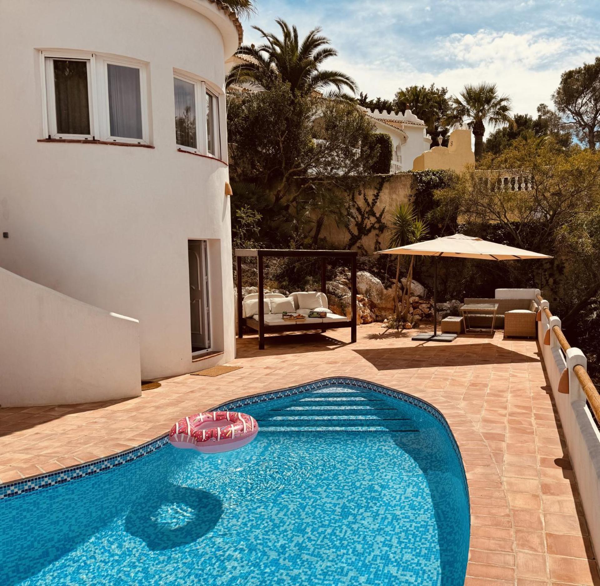 Ibiza Dream Villa Denia, Seaview, Pool, Bbq, Airco, Wifi Exteriér fotografie